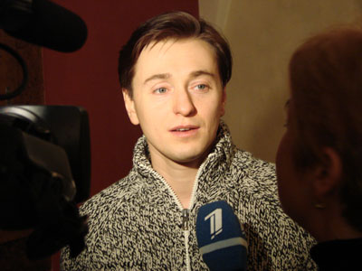 Сергей БезруковНа гастролях Театра Табакова в Таллинне в рамках фестиваля